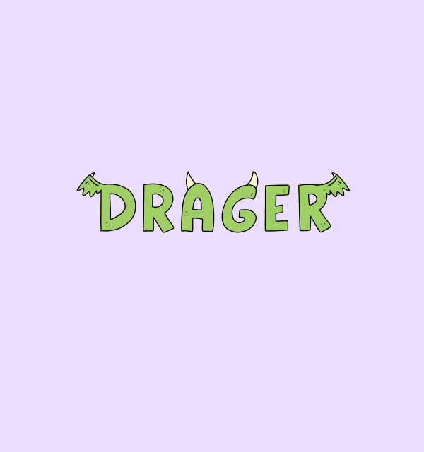 August og septemer: Drager