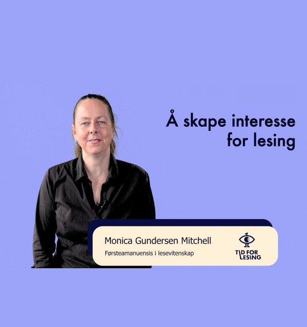 Å skape interesse for lesing heime