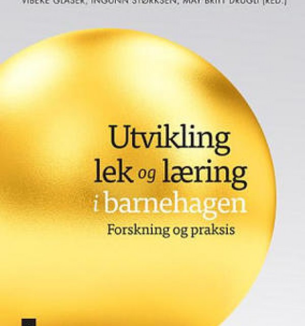 Omslag til boka Utvikling, lek og læring fra Fagbokforlaget