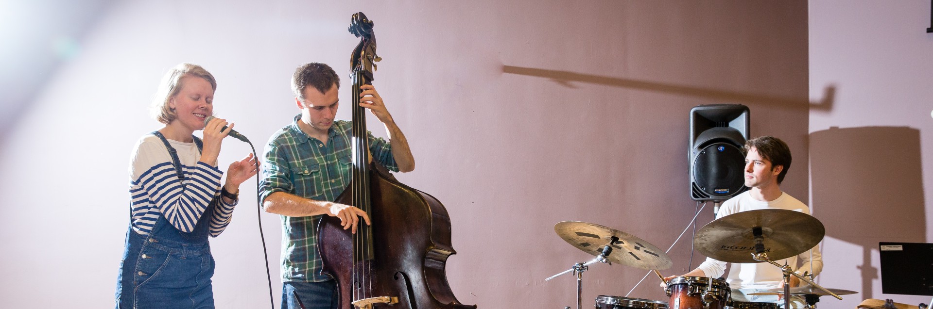 Jazzstudenter ved Fakultet for utøvende kunstfag. Foto: Marius Vervik
