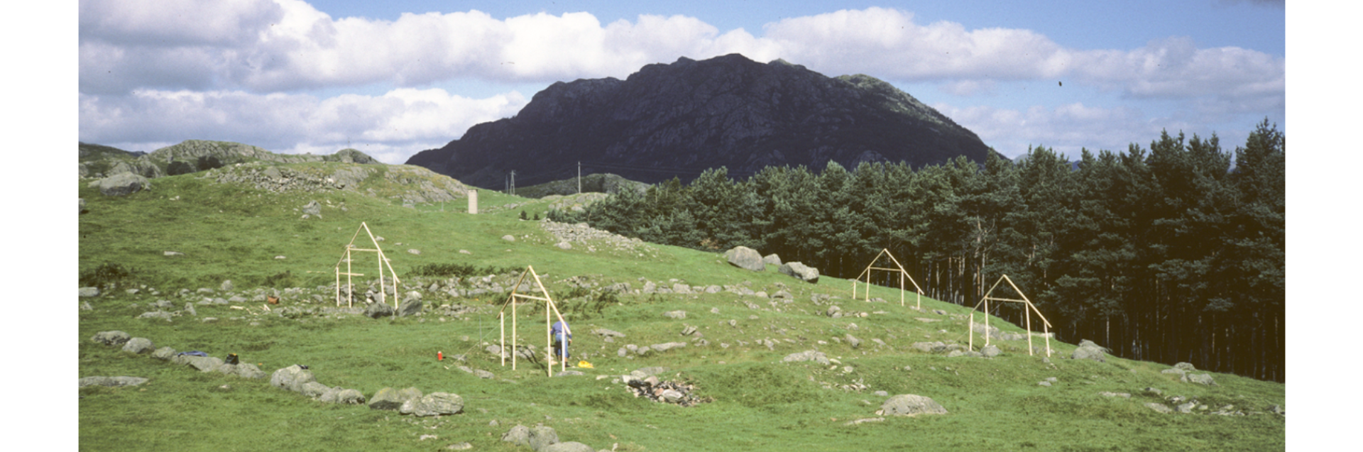 Formidling av Auglend, "søndagstur til fortida", 1985