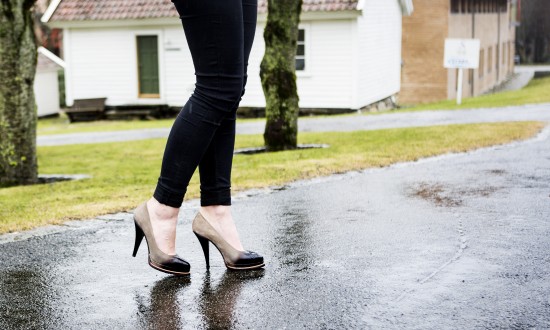 høyhælte sko (Foto: Elisabeth Tønnessen)