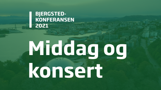 Bjergsted-konferansen 2021. Kveldsprogram