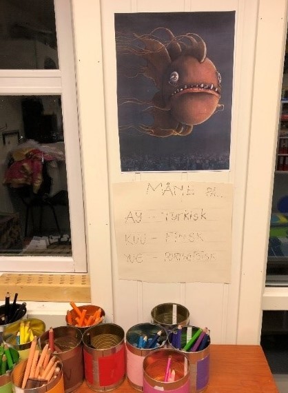 plakat over tegnebordet