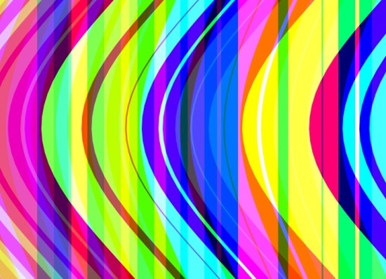 Fargerikt grafisk element