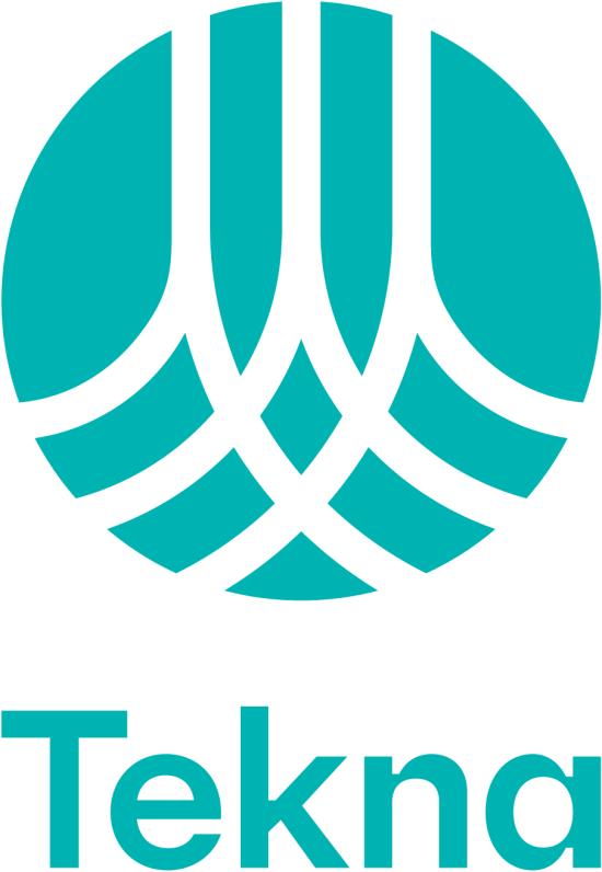 Logoen til TEKNA - fagforening for dem som studerer eller jobber med naturvitenskap eller teknologi