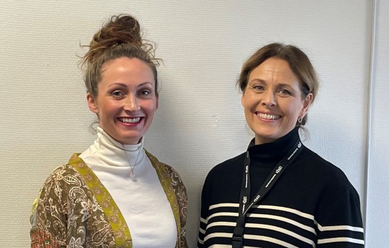 Portrett av Kristin Laugaland og Christina Frøiland