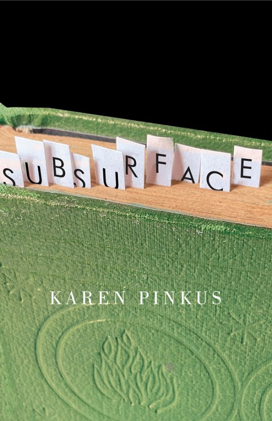 Bokomslag: "Subsurface" av Karen Pinkus