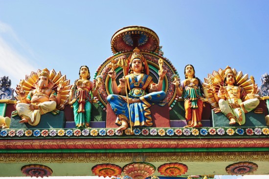Bilde av et hinduistisk tempen