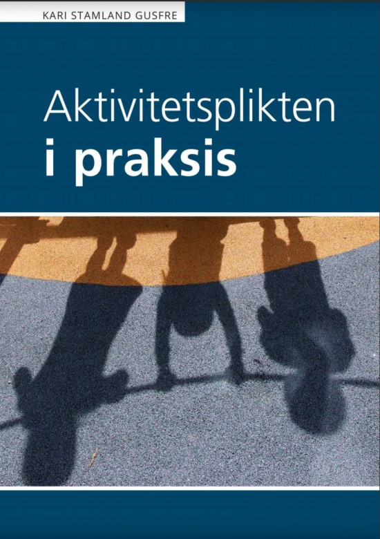 Omslag til heftet Aktivitetsplikten i praksis fra Pedlex.
