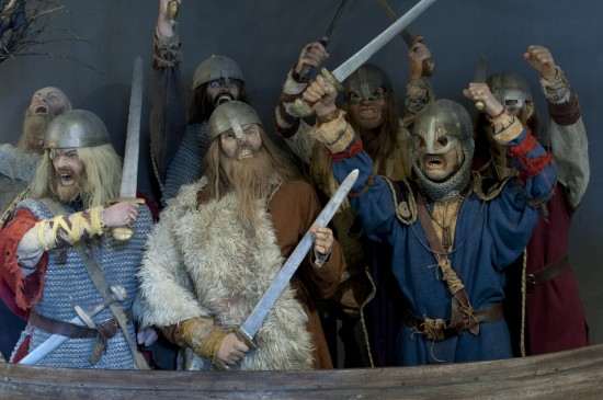 Bilde fra utstilling på Arkeologisk museum