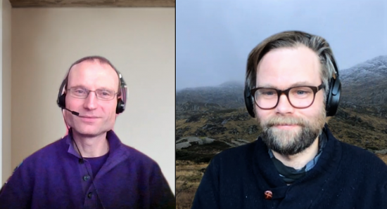 Jan Terje Kvaløy og Tore Selland Kleppe