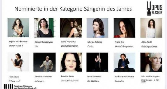 Nominasjon Opus Klassik, 2021