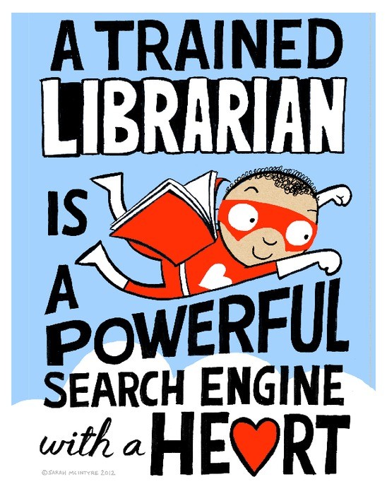 A trained librarian is a powerful search engine with a heart