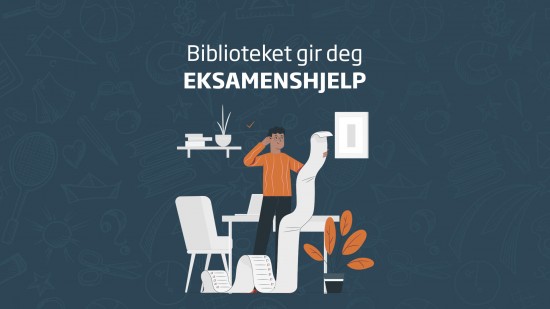 Illustrasjon av mann som krysser av på en lang sjekkliste