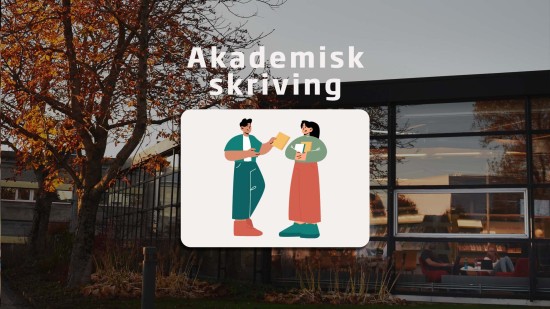 Illustrasjon av en person som gir en bok til en annen person