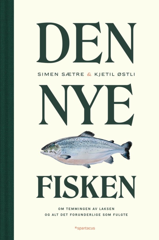Bokomslag med tittel Den nye fisken