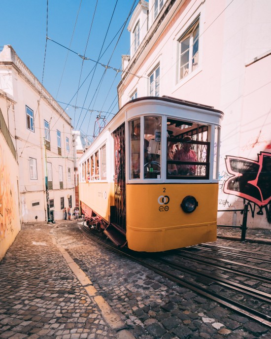Gul trikk i Lisboa 