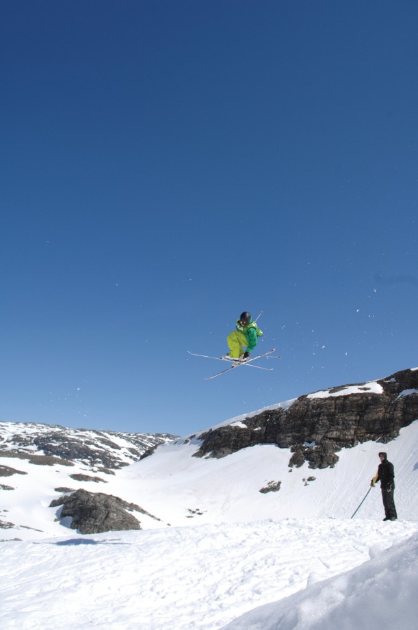Student på skitur i Sirdalen