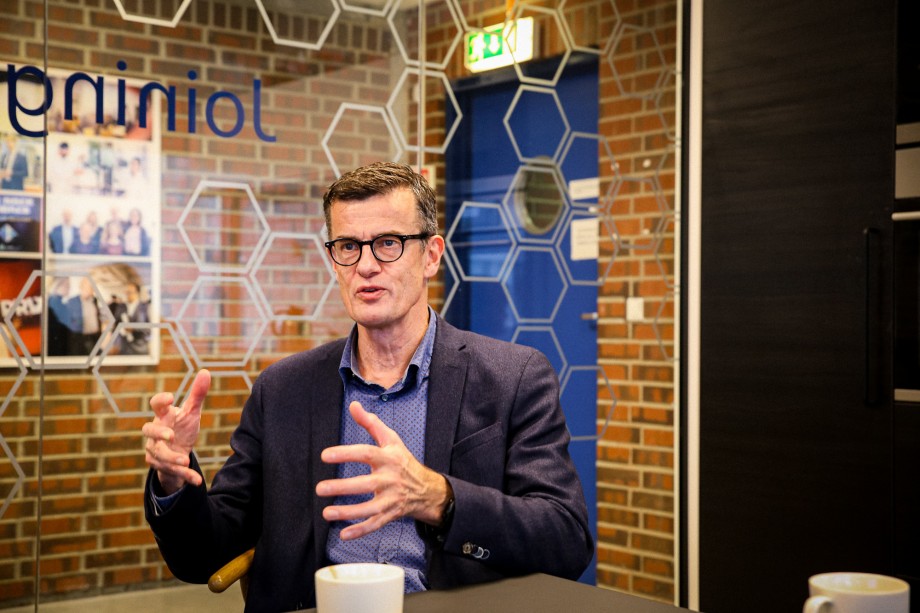 Klaus Mohn ved Det nasjonale IOR-senteret.
