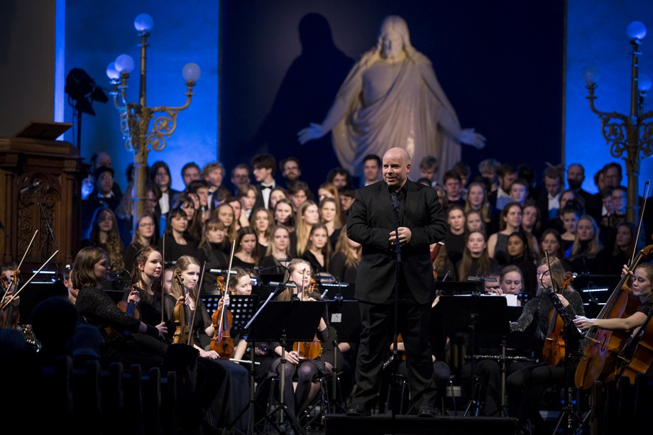 Universitetets julekonsert 2018 i St. Petri kirke. Foto: Mari Løvås