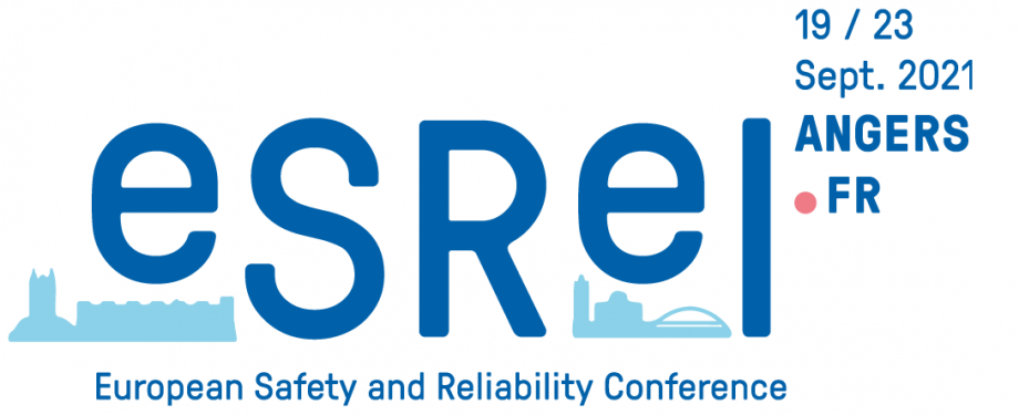 The 31st European Safety and Reliability Conference (ESREL 2021) will be held in Angers, France on 19-23 September 2021.