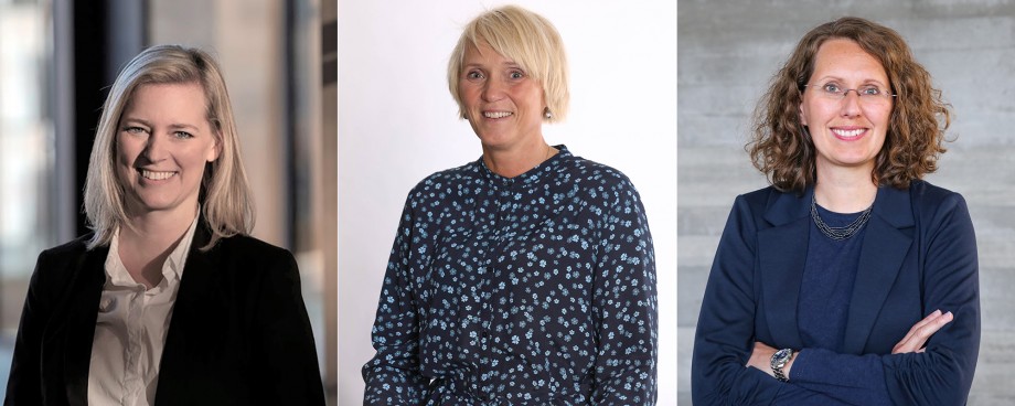 Collage av Marie Røyksund, Gøril Heitmann og Inghild Marie Mjelva
