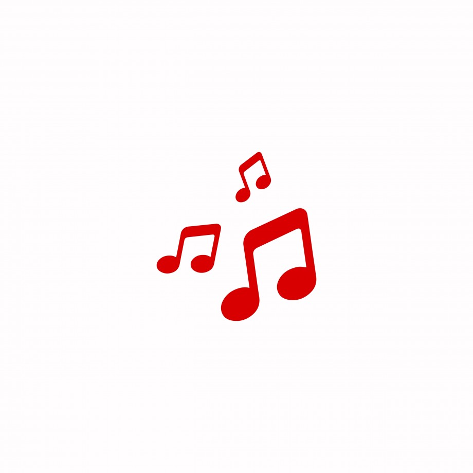 Noteillustrasjon musikk og dans