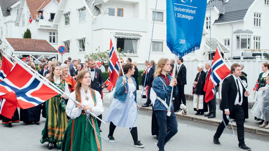 17. mai UiS i Folketoget 2018