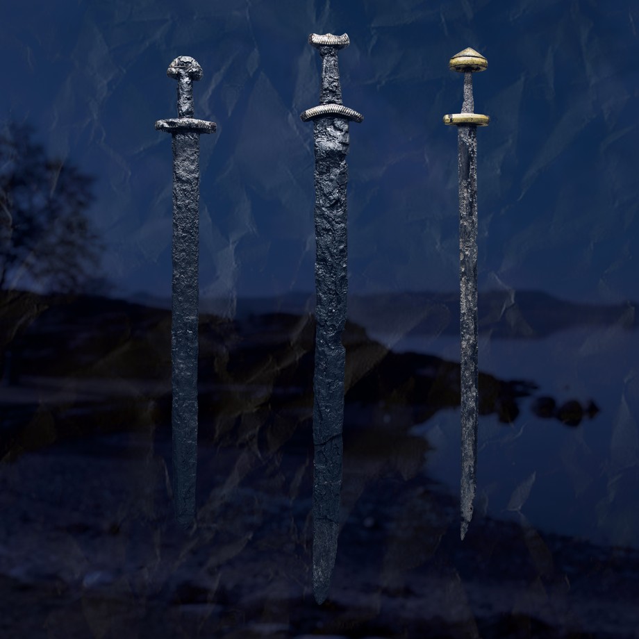 Tre sverd i fjell Hafrsfjord