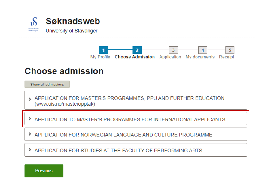 soknadsweb application guide 