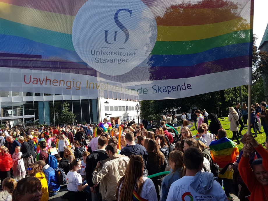 UiS i Pride-parade