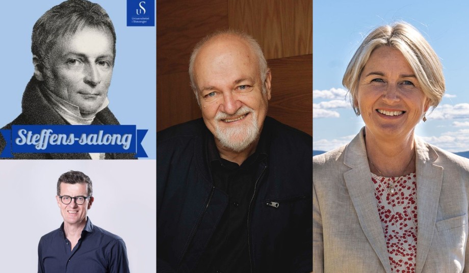Collage med portretter av paneldeltakere