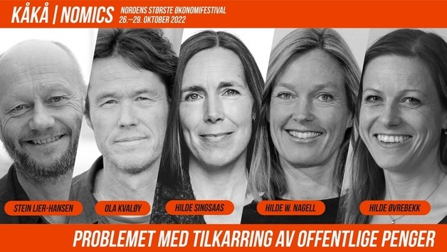 Bildecollage av Stein Lier-Hansen, Ola Kvaløy, Hilde Singsaas, Hilde Nagell og Hilde Øvrebekk
