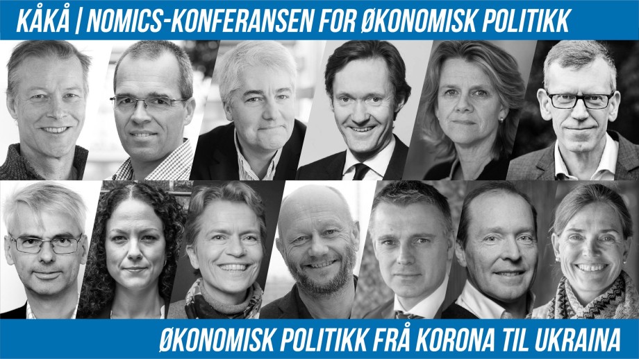 Plakat til KÅKÅ|NOMICS-KONFERANSEN FOR ØKONOMISK POLITIKK