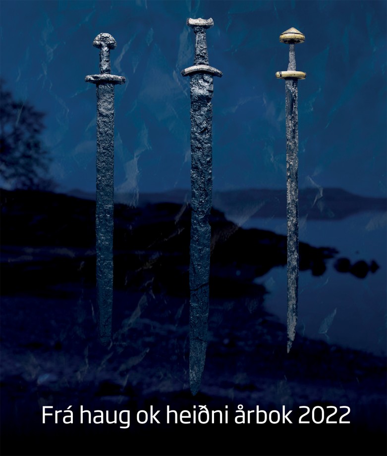 Foto av forsiden på årboka til Haug ok heidni.