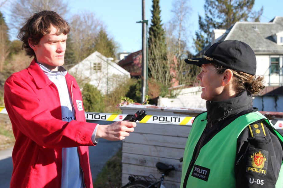 Student intervjuer politikvinne