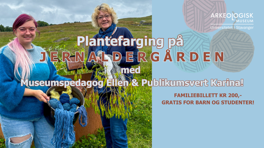 Plantefarging med Ellen & Karina
