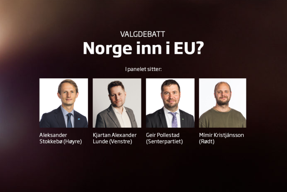 Valgdebatt banner