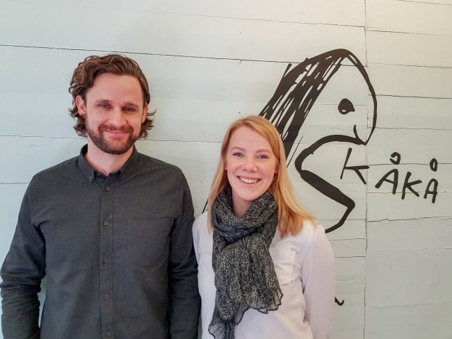 Lizelle Haugland og Birk Magnusson
