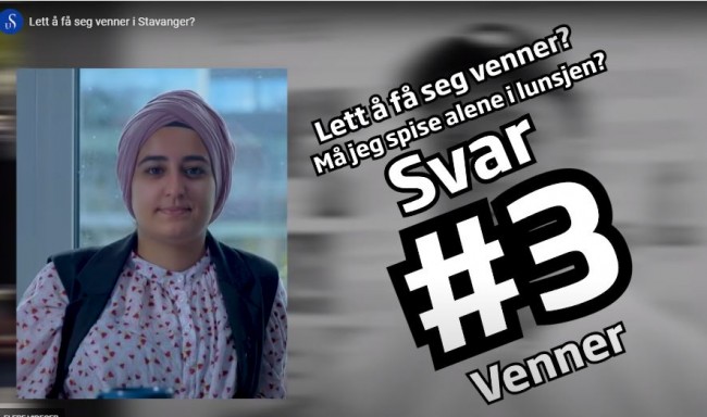 Q&A enkelt å få venner