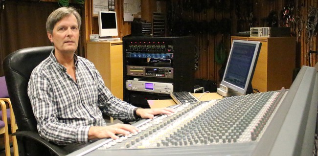 Mark Drews, Musikkproduksjon og opptaksteknikk. Foto: Maria G. Torheim
