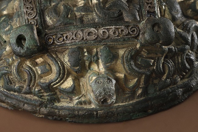 Bilde av ei spenne frå vikingtid