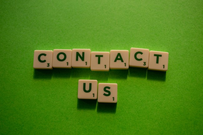 contact us. Photo: Miles Burke