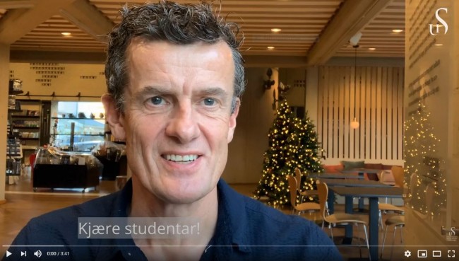 Novemberhilsen fra rektor Klaus Mohn