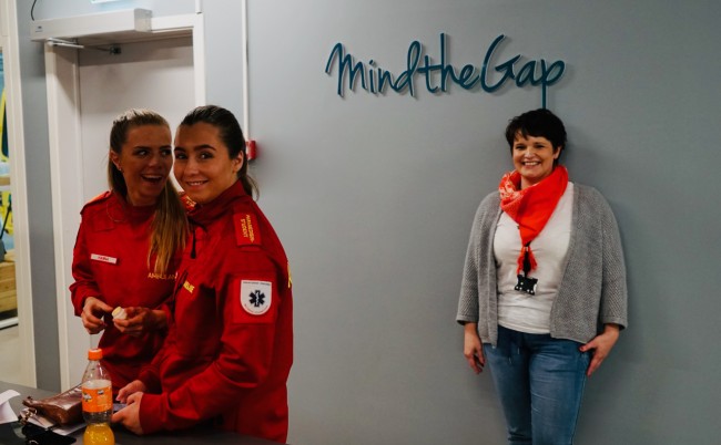 Line Hurup Thomsen, ny daglig leder i HelseCampus, fotografert i Innovasjonspark Stavanger.