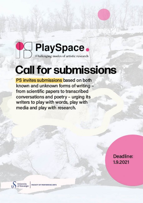 Fakultet for utøvende kunstfag; open call; artistic research