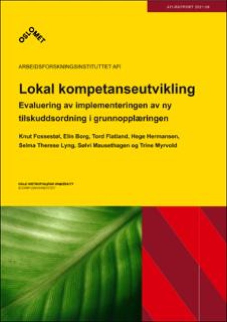 Forside rapport Lokal kompetanseutvikling