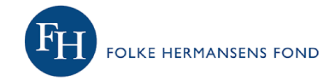 Bildet viser logoen til Folke Hermansens Fond, som skal fremme kreftforskning ved Stavanger Universitetssykehus (SUS).