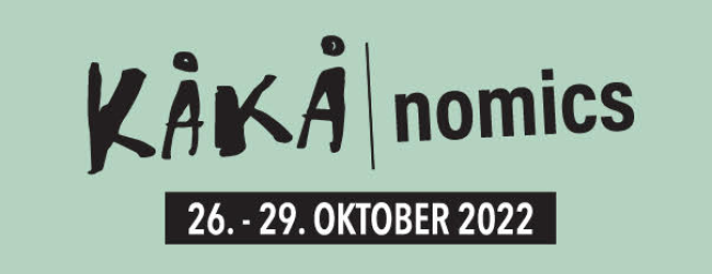 Plakat for økonomifestivalen KÅKÅ|Nomics